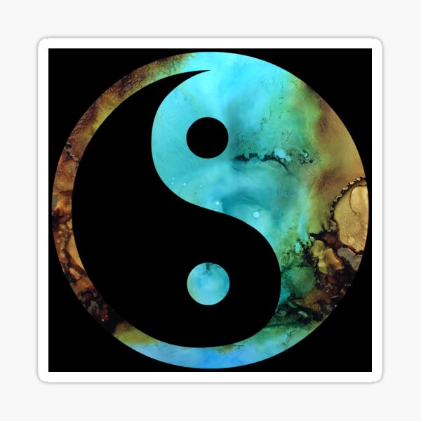 Yin yang Sticker