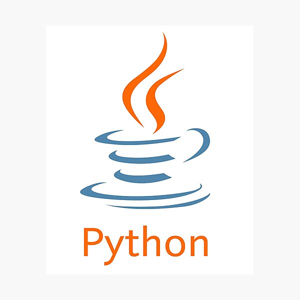 Impression photo « Logo de combinaison Python vs Java - Blagues de ...