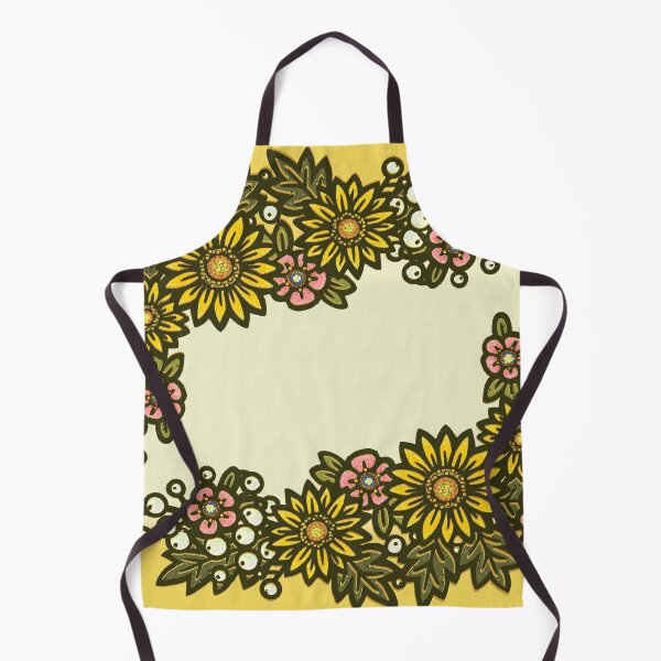 Item preview, sunflowers and rosebuds designed and sold by sandpiperstudio.