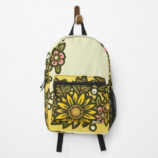 Item preview, sunflowers and rosebuds designed and sold by sandpiperstudio.