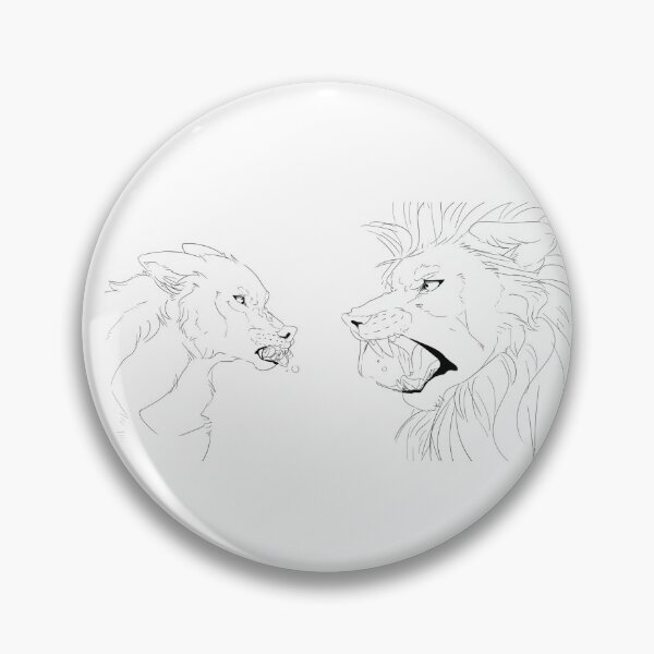 Item preview, Lion and Wolf designed and sold by FEFcatrescue.