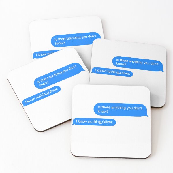 Item preview, I know nothing, Oliver - Call me by your name designed and sold by Vaishnavi Deo.