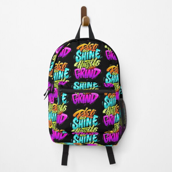 Item preview, Rise and Shine Hustle and Grind designed and sold by bizzleapparel.