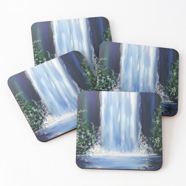 Item preview, Waterfall at Night designed and sold by Lois Gardiner.