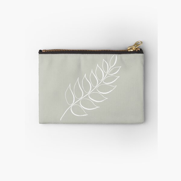 Item preview, Leaf in Stone Throw Pillow designed and sold by sheseddit.