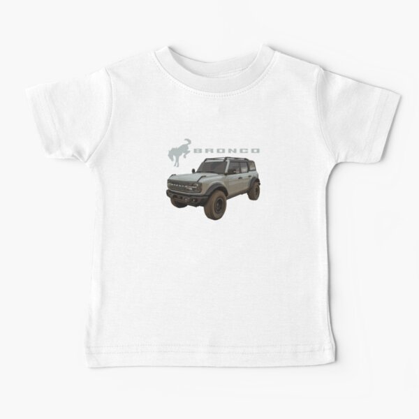 Ford Bronco Baby Tee - Natural - X-Small