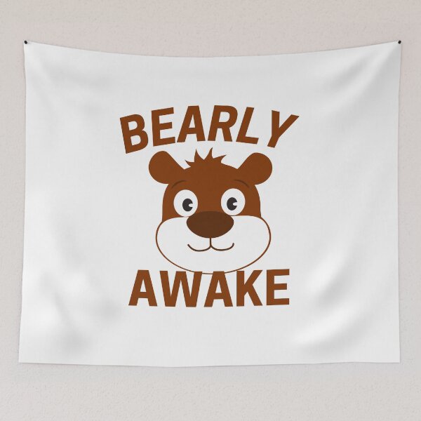 Item preview, Barely Awake designed and sold by Gmaish.