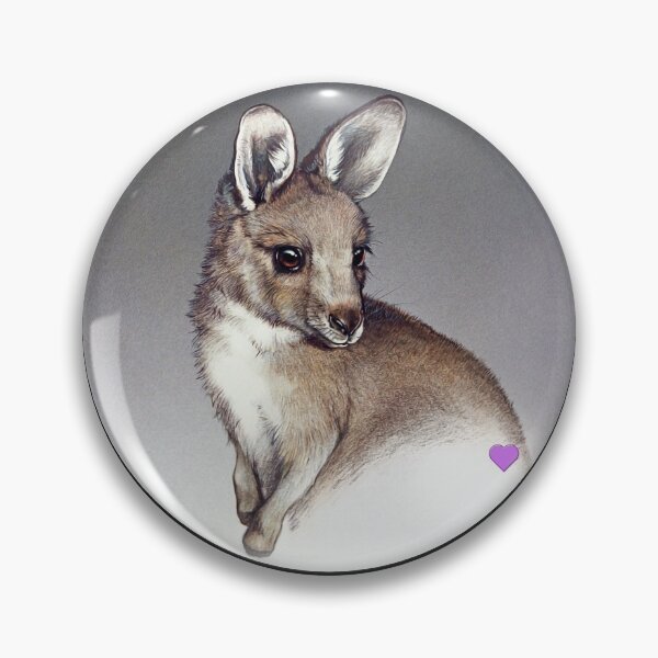 Item preview, young Australlian kangaroo designed and sold by Trish Hart.
