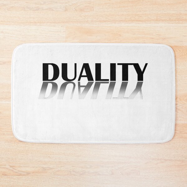 Item preview, Duality - A contrast between 2 concepts (black texts) designed and sold by my-green-gecko.