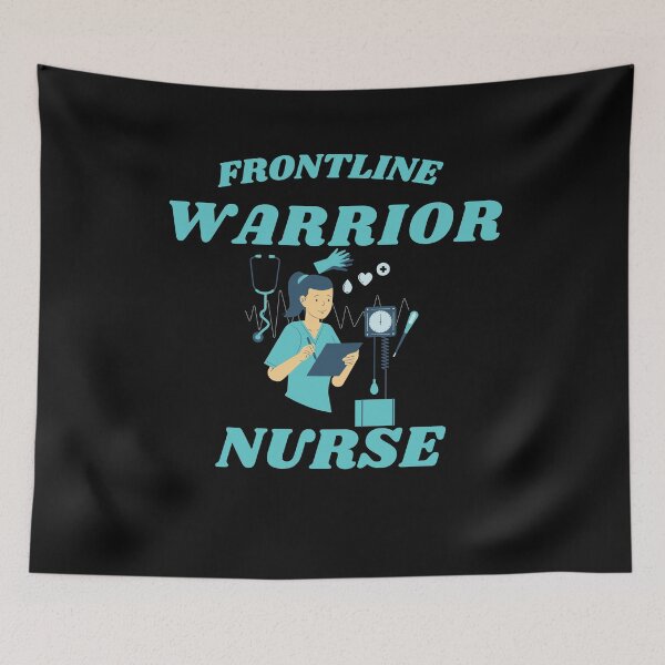 Item preview, Frontline Warrior Nurse designed and sold by Gmaish.