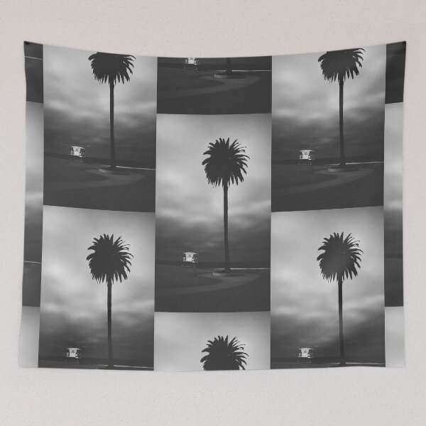 Item preview, Lifeguard Tower at Night under Palms designed and sold by Mathew James.