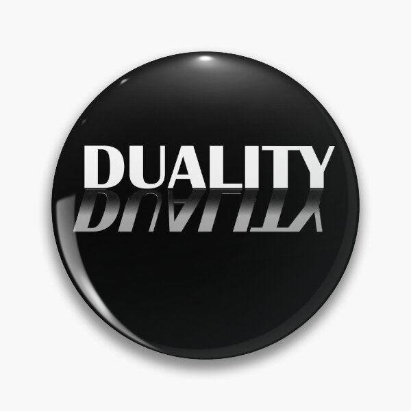 Item preview, Duality - A contrast between 2 concepts (white texts) designed and sold by my-green-gecko.