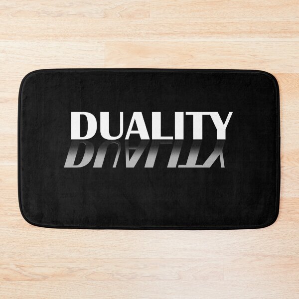 Item preview, Duality - A contrast between 2 concepts (white texts) designed and sold by my-green-gecko.