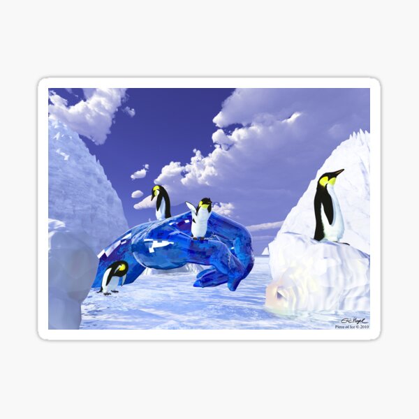 Piece of Ice Sticker