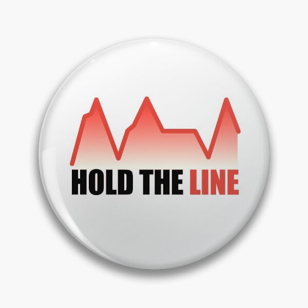 Item preview, Hold the Line WallStreetBets GameStop Stocks   designed and sold by Jieul.