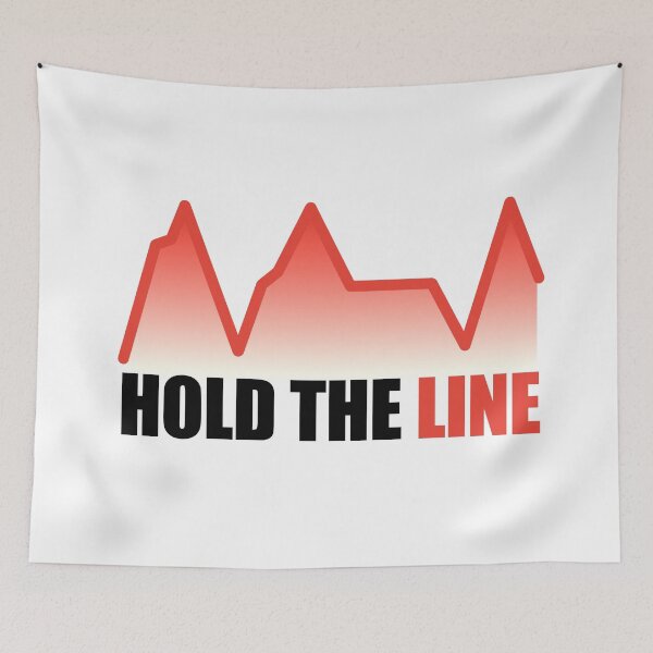 Item preview, Hold the Line WallStreetBets GameStop Stocks   designed and sold by Jieul.