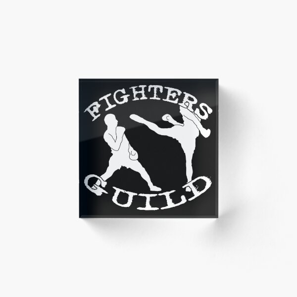 Fighters Guild - Black Acrylic Block