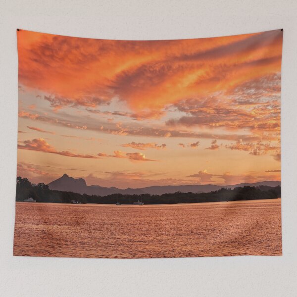 Item preview, Clouds over Mount Warning designed and sold by Catherine Reading.
