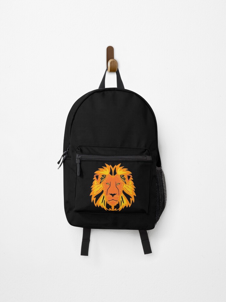 Thumbnail 1 of 3, Backpack, The Lion designed and sold by PureGeometry.