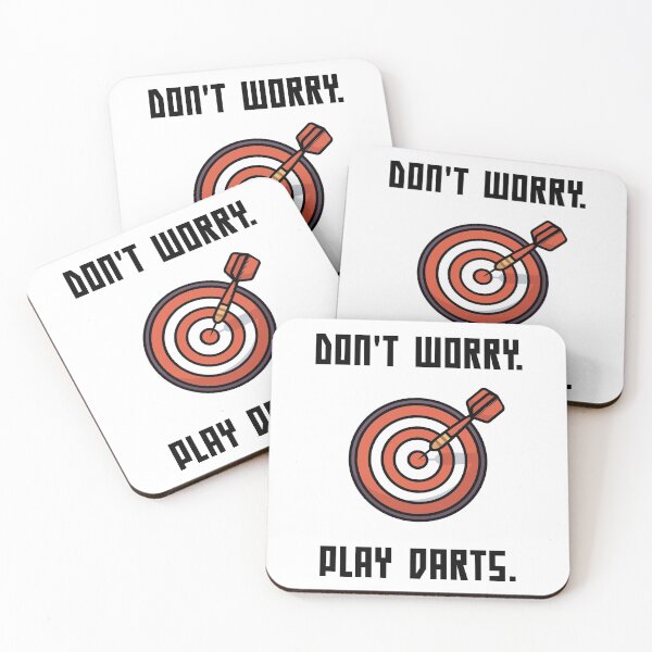 Item preview, Don't Worry Play Darts designed and sold by saulmedia.