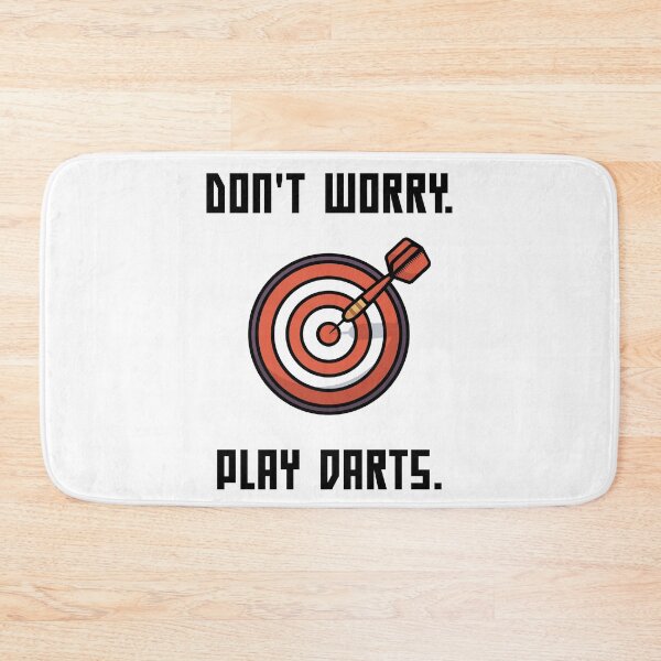 Item preview, Don't Worry Play Darts designed and sold by saulmedia.