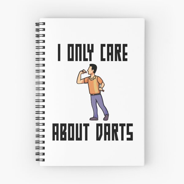Item preview, I Only Care About Darts designed and sold by saulmedia.