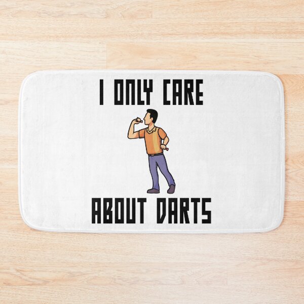 Item preview, I Only Care About Darts designed and sold by saulmedia.