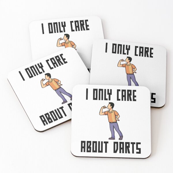 Item preview, I Only Care About Darts designed and sold by saulmedia.