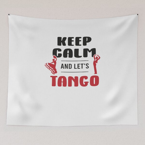 Item preview, Keep Calm And Dance Tango designed and sold by ElBeDesigns.