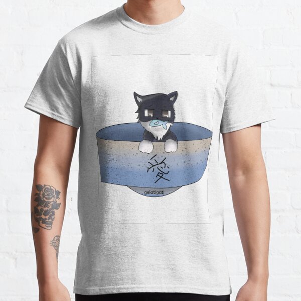 Neko Japan with Kanji Classic T-Shirt