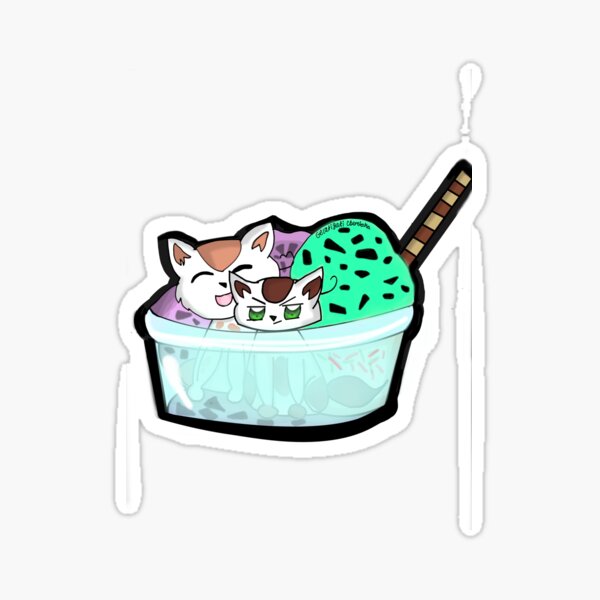 Neko Italy and Romano Sticker