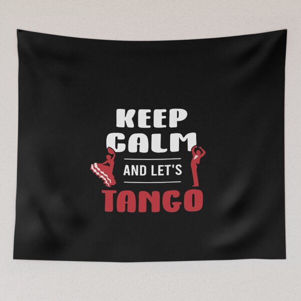 Item preview, Keep Calm Tango Dancing designed and sold by ElBeDesigns.