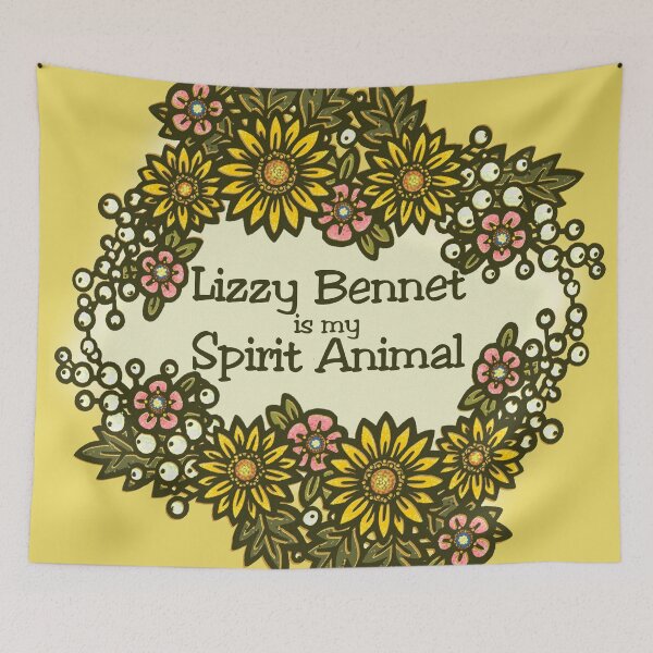Item preview, Lizzy Bennet is my Spirit Animal  designed and sold by sandpiperstudio.