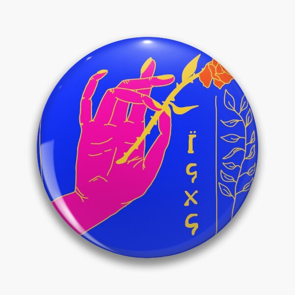 Item preview, ICXC (blue) designed and sold by robynfroese.