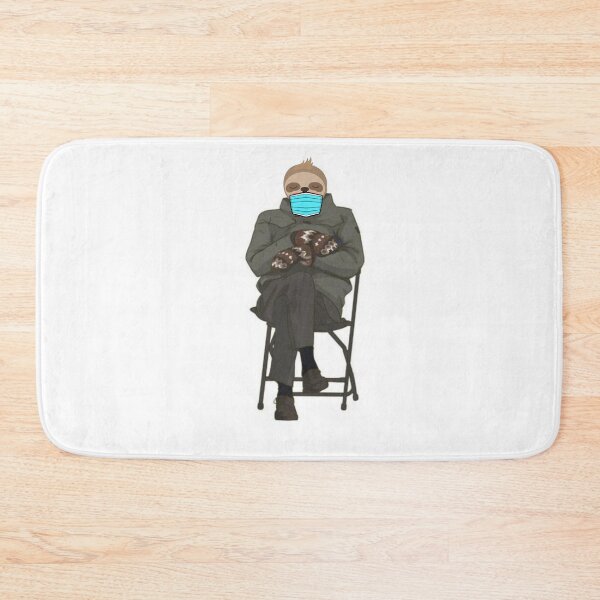 Item preview, Sloth Bernie inauguration mittens designed and sold by PrettyPerfectly.