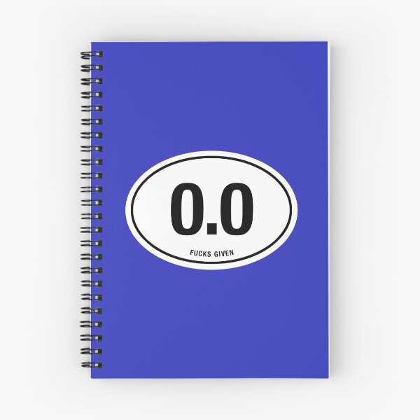 Item preview, 0.0 - NO FUCKS GIVEN designed and sold by cpinteractive.