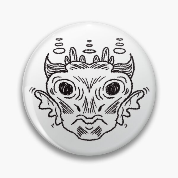 Item preview, fish demon  designed and sold by spookylikefox.