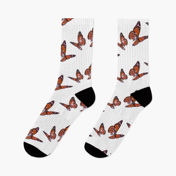 Item preview, Y2k Aesthic Orange Butterflies designed and sold by 2d-cherubim.