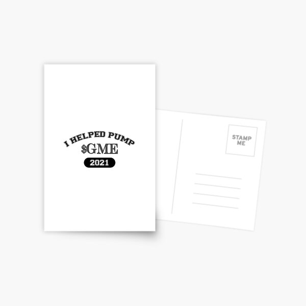 Item preview, I Helped Pump Gamestop 2021 - stonks designed and sold by tcimz.
