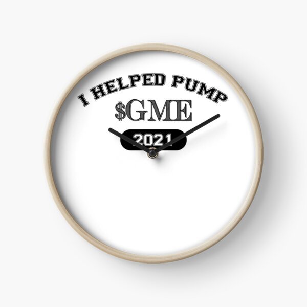 Aperçu de l'œuvre J'ai aidé à faire avancer Gamestop 2021 - stonks créée et vendue par tcimz.