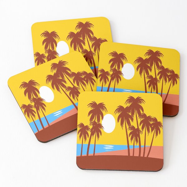 Item preview, Sun -Trees - Beach designed and sold by DigitalNobleman.