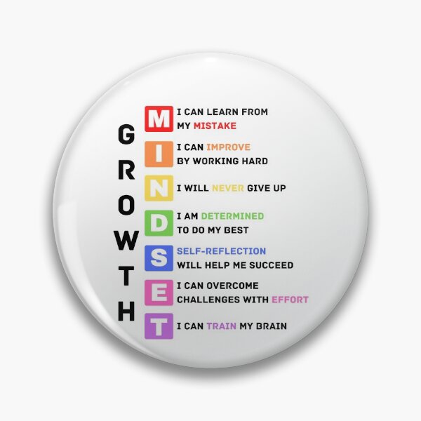 Item preview, Growth Mindset designed and sold by momsnpops.