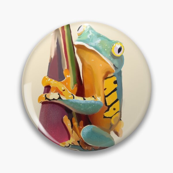 Item preview, Hugo the frog designed and sold by Artistaffame.