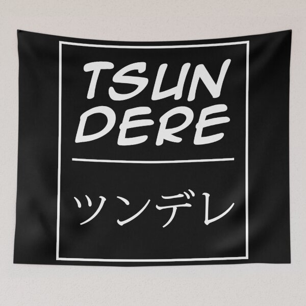 Item preview, tsundere design designed and sold by lonelyweebshop.