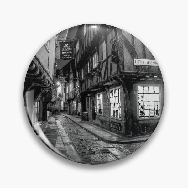 Item preview, York Shambles in Black and White designed and sold by Alisonchambers2.