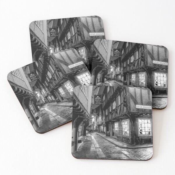 Item preview, York Shambles in Black and White designed and sold by Alisonchambers2.
