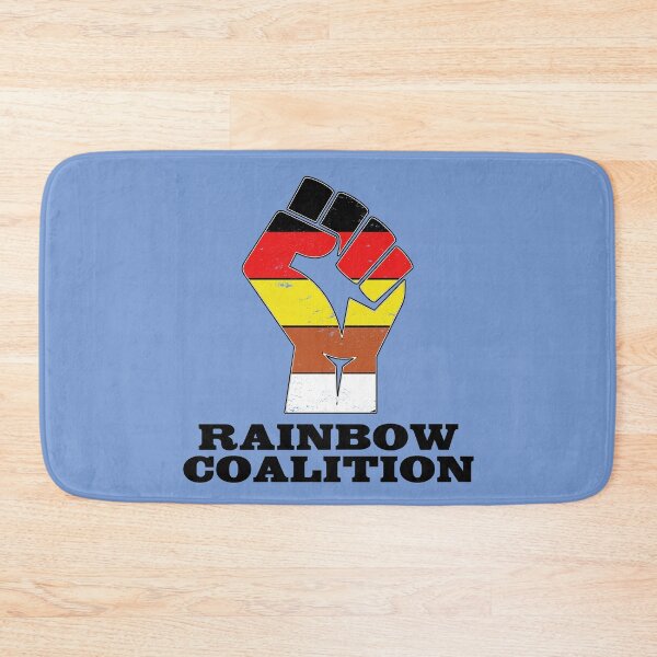Item preview, Updated Retro Vintage Rainbow Coalition Logo - Chicago 1969 designed and sold by the-other-joe.