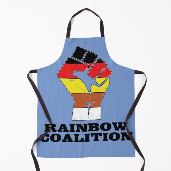 Item preview, Updated Retro Vintage Rainbow Coalition Logo - Chicago 1969 designed and sold by the-other-joe.