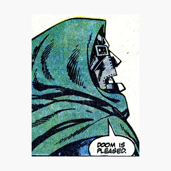 MF DOOM Photographic Print