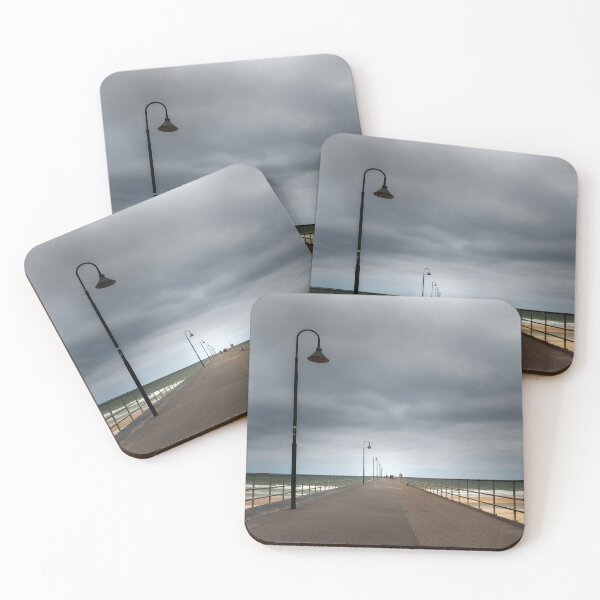 Item preview, Moody Clouds Over Glenelg Jetty South Australia designed and sold by Catherine Reading.